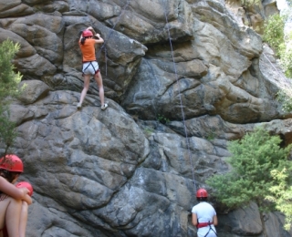  Escalada supervisada por instructores de In Terra Corsa Climbing 